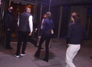 Selena Gomez Arrives Dua Lipa Show New York