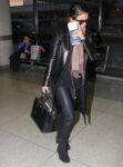 Selena Gomez Arrives Los Angeles Inernational Airport