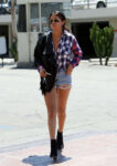 Selena Gomez Cutoffs Jeans Out About Los Angeles