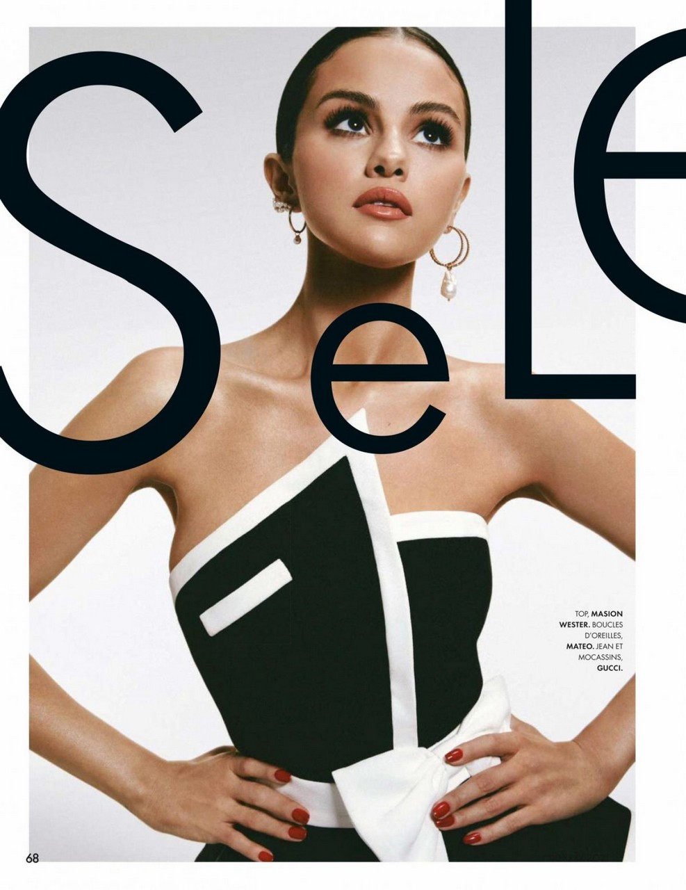 Selena Gomez Elle Magazine France September