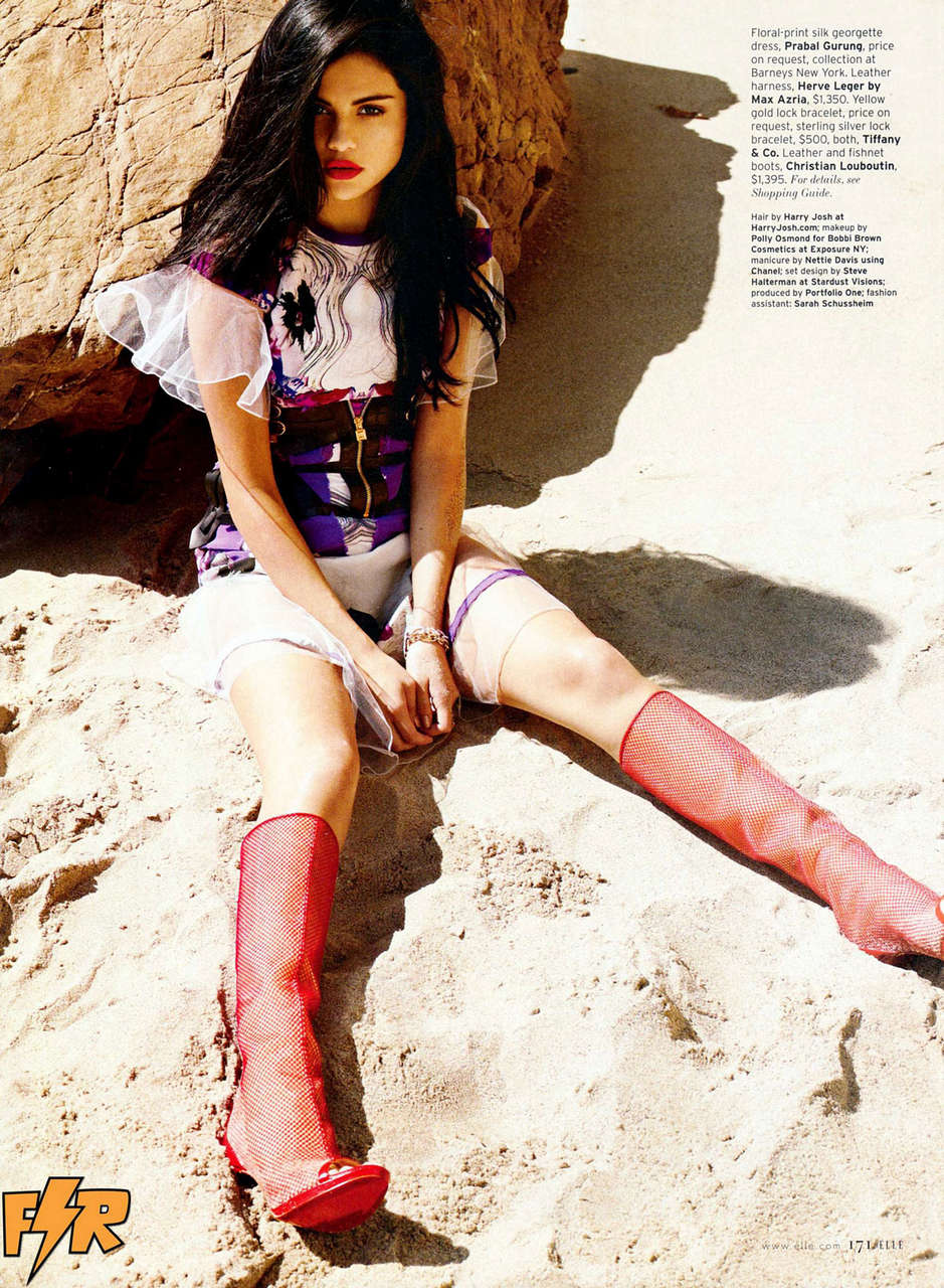 Selena Gomez Elle Magazine July 2012 Issue