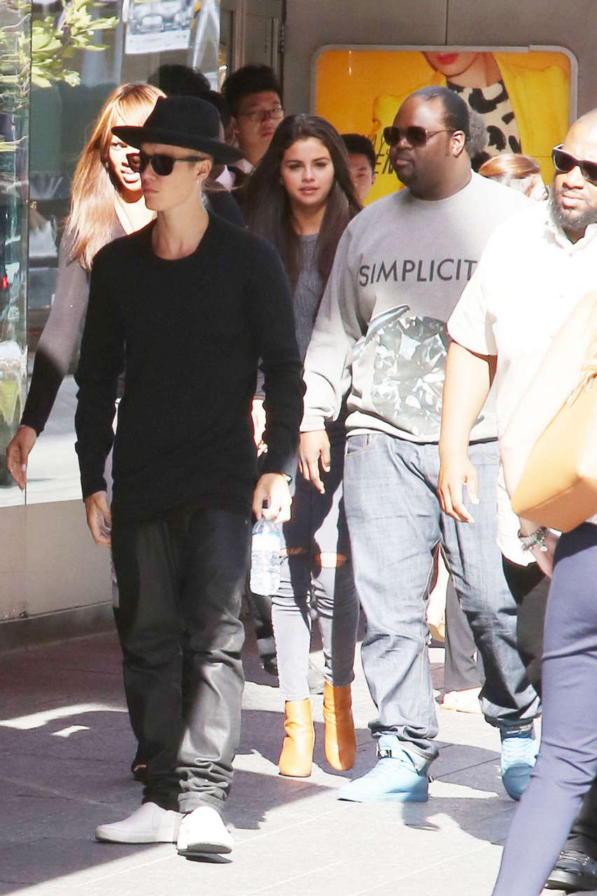 Selena Gomez Justin Bieber Out About Toronto