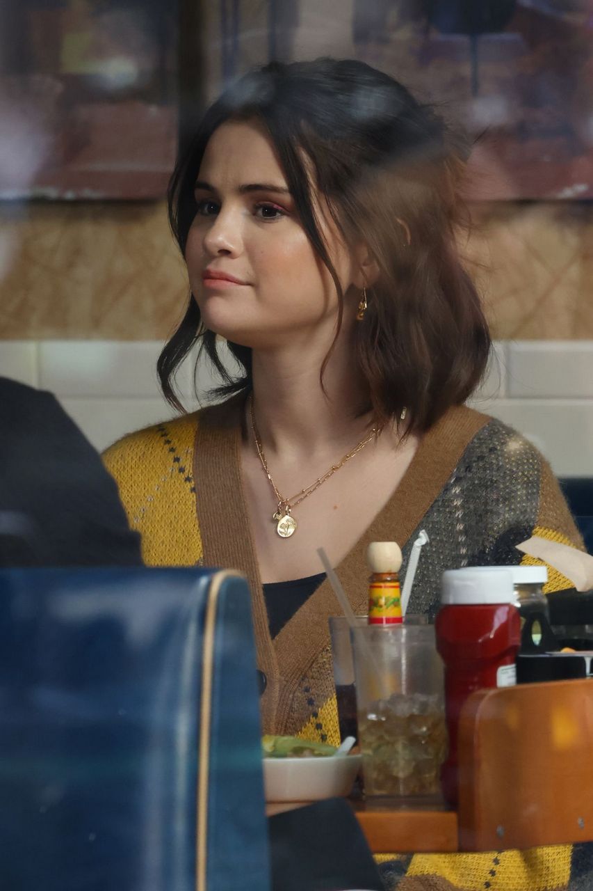 Selena Gomez On Set Of Only Murderers Building New York