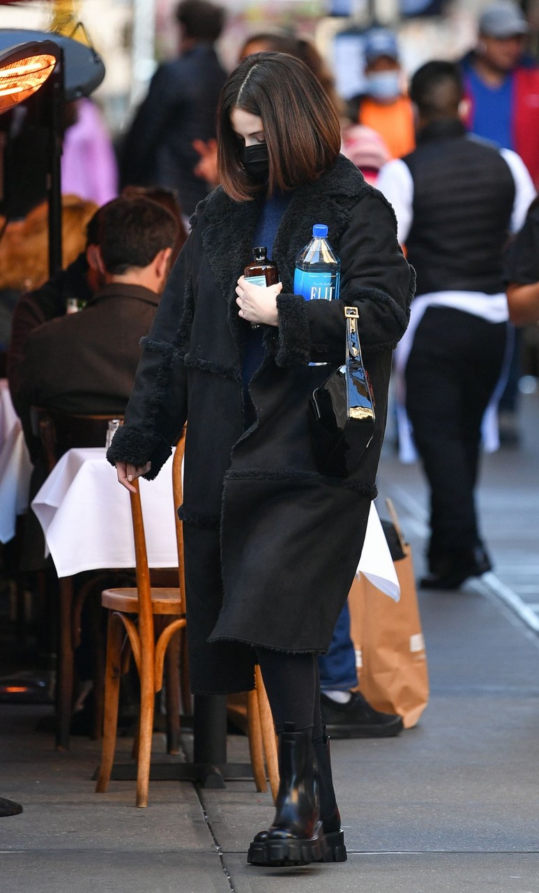 Selena Gomez Out About New York