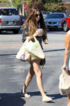 Selena Gomez Short Shorts Leaving Spa Los Angeles