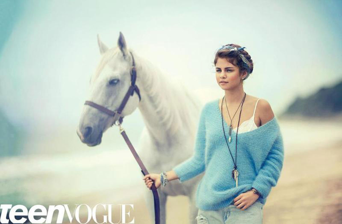 Selena Gomez Teen Vogue Magazine September 2012 Issue