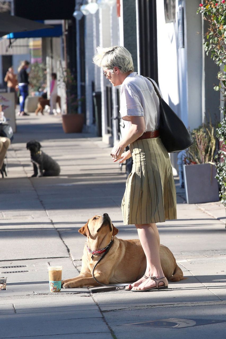 Selma Blair Out With Her Service Dog Los Angeles