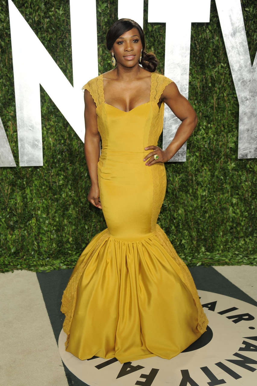 Serena Williams 2012 Vanity Fair Oscar Party Sunset Tower