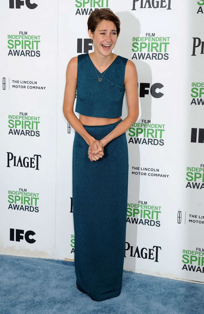 Shailene Woodley 2014 Film Independent Spirit Awards Santa Monica