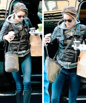 Shailene Woodley Arrives Back At Her Hotel In Nyc