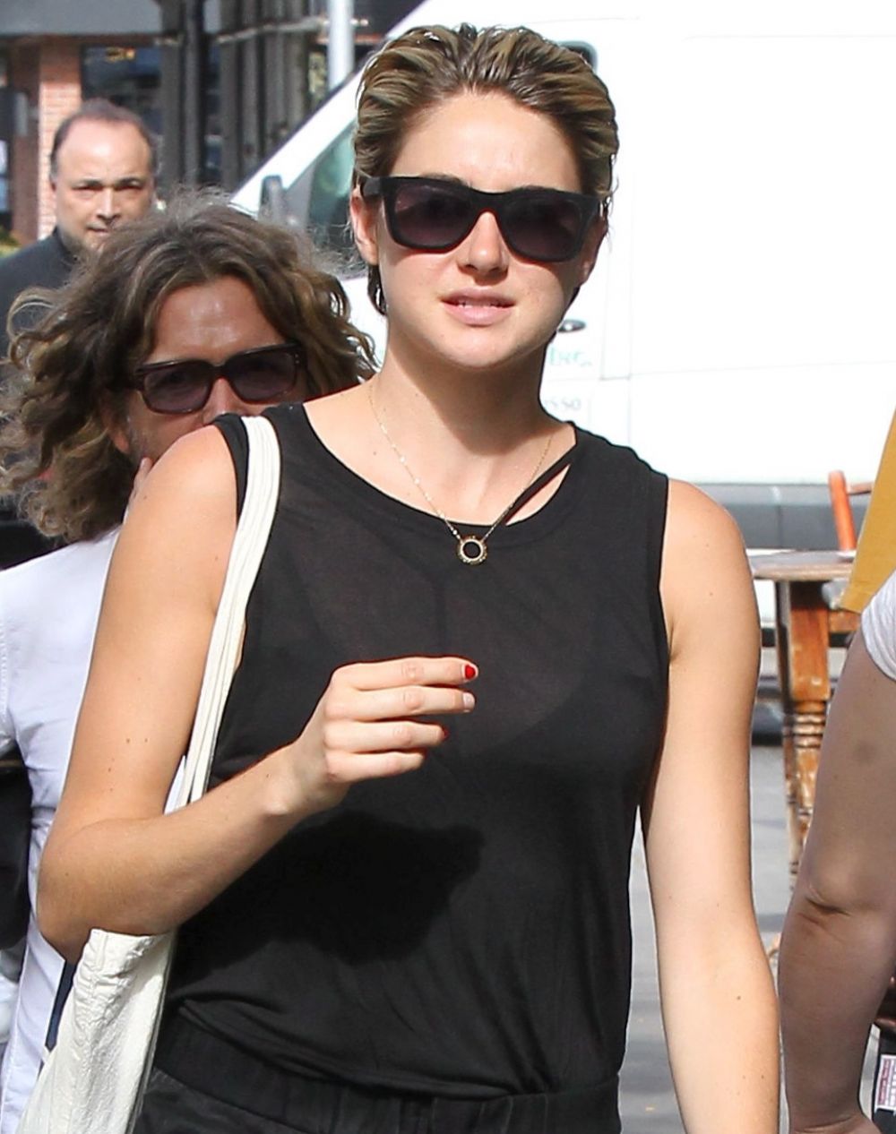 Shailene Woodley Out About New York