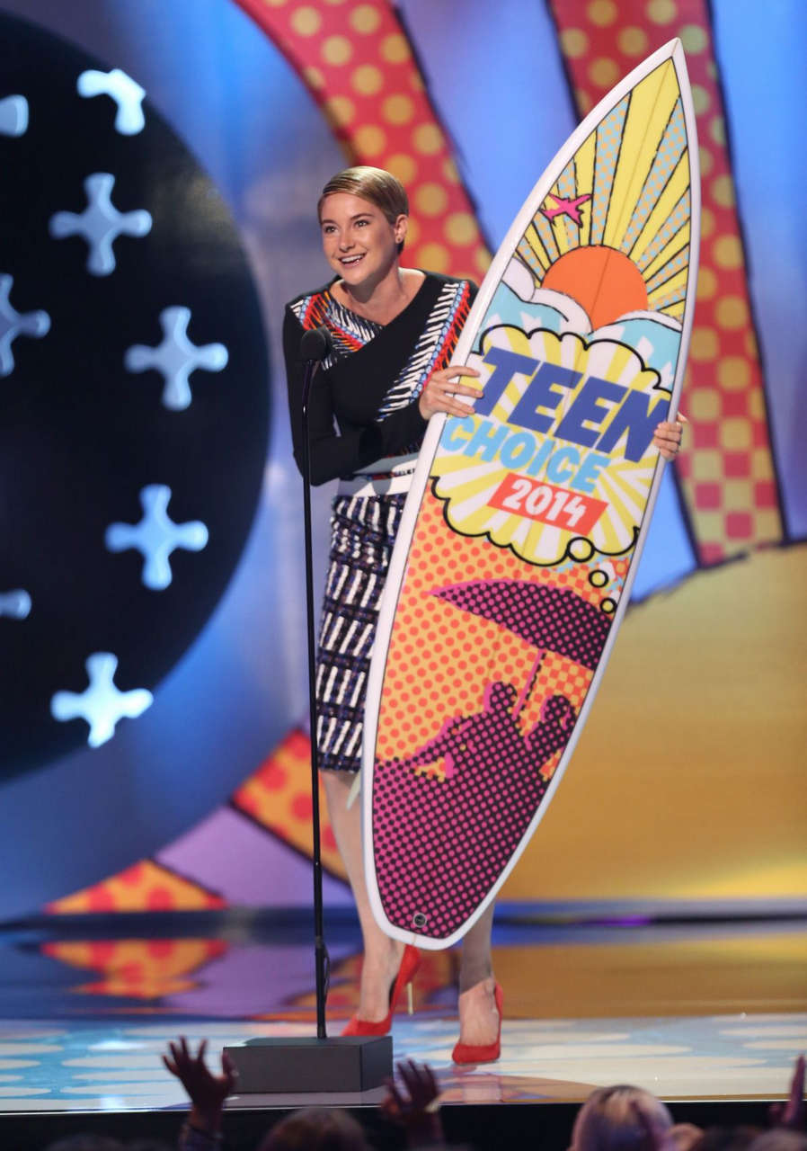 Shailene Woodley Teen Choice Awards 2014 Los Angeles