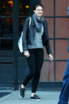 Shailene Woodley Tights Leaves Her Hotel New York