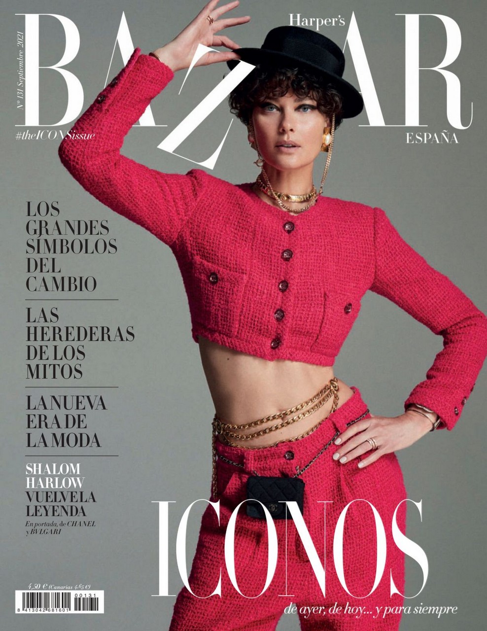 Shalom Harlow For Harper S Bazaar Magazine Spain September
