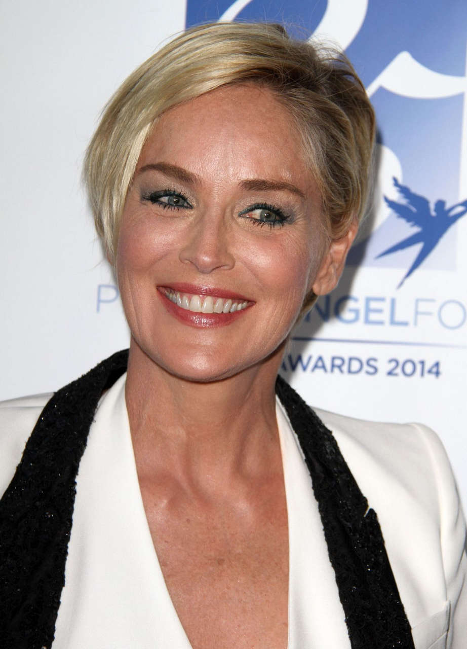 Sharon Stone Angel Awards 2014 Los Angeles