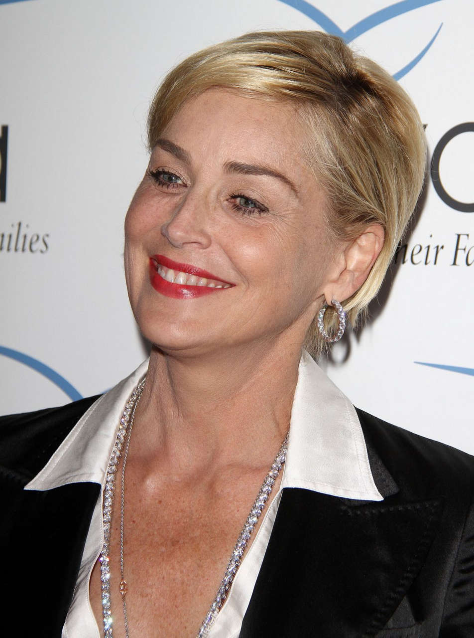 Sharon Stone Aviva Gala 2014 Los Angeles
