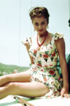 Sharontates Sophia Loren On The Set Of Pane
