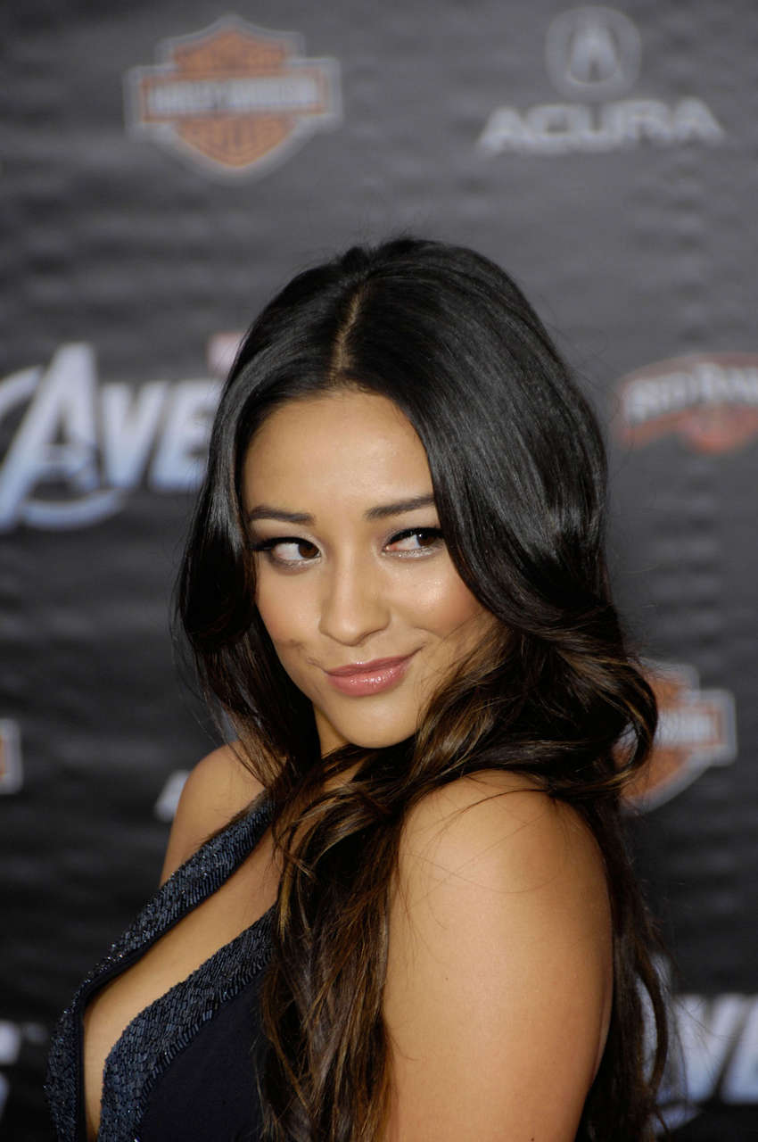 Shay Mitchell Avengers Premiere Hollywood