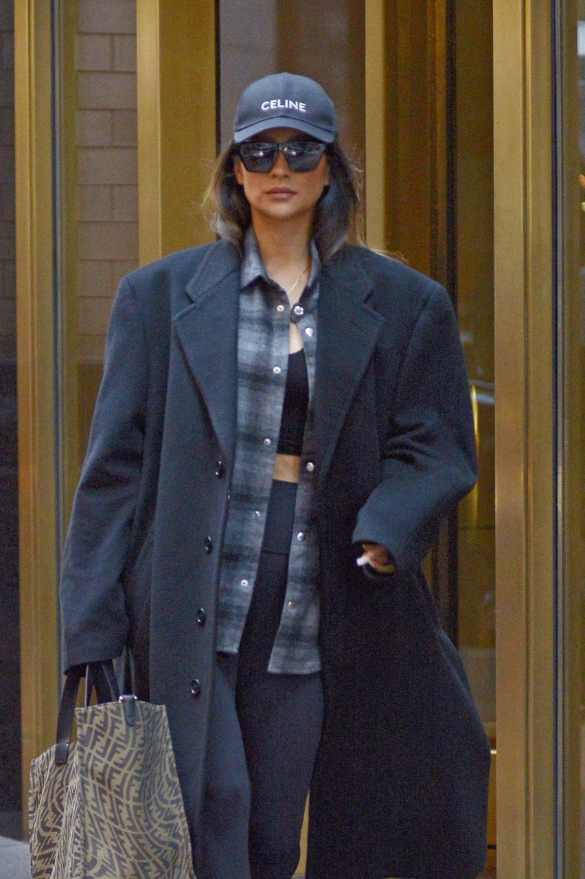 Shay Mitchell Leaves Her Hotel New York