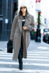 Shay Mitchell Out Financial District New York