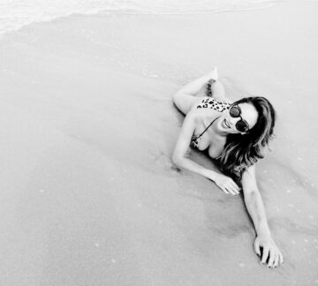 Shay Mitchell Posing For Amore Vita