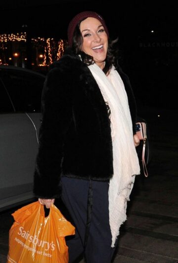 Shirley Ballas Arrives Her Hotel Leeds