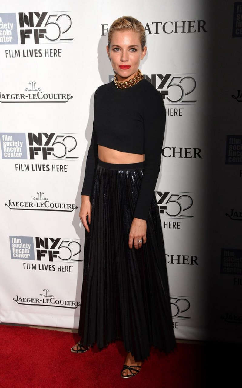 Sienna Miller Foxcatcher Premiere New York Film Festival