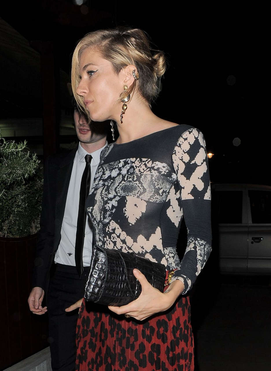 Sienna Miller Leaves An0ther Magazine Party London
