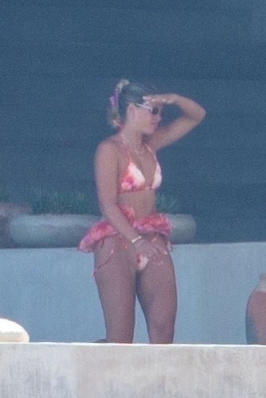Sofia Richie Anastasia Karanikolaou Bikinis Pool Mexico