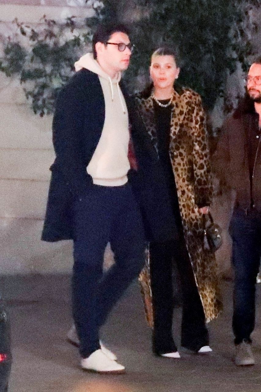 Sofia Richie And Elliot Grainge Out For Dinner Sunset Towers Hotel Los Angeles