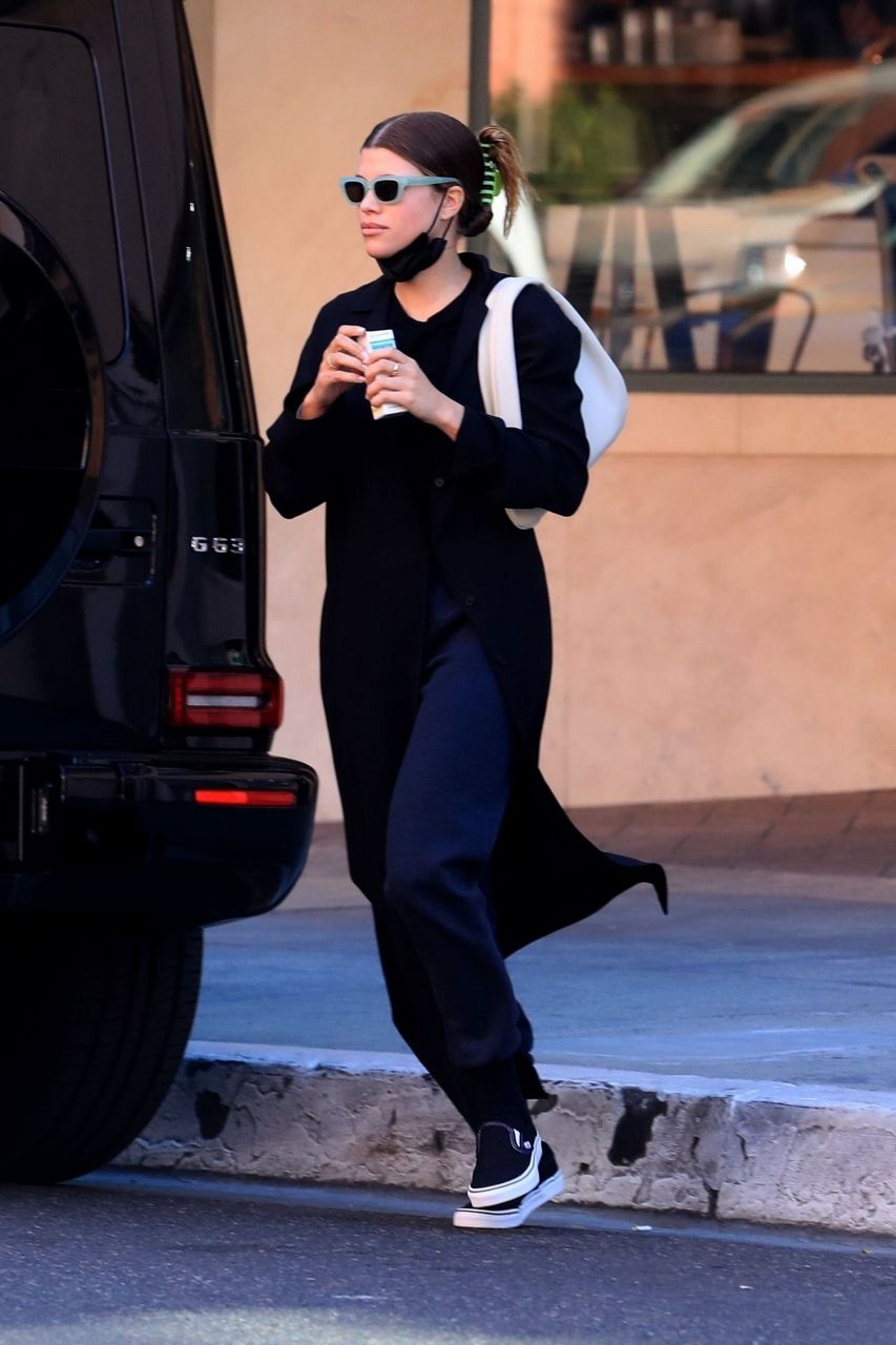 Sofia Richie Leaves Medical Center Los Angeles
