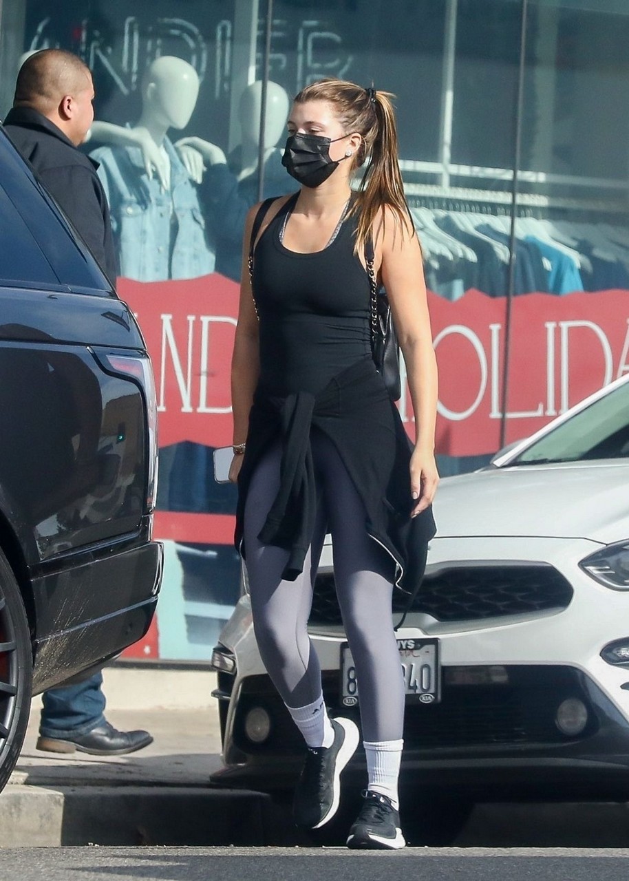 Sofia Richie Leaves Workout Session Los Angeles