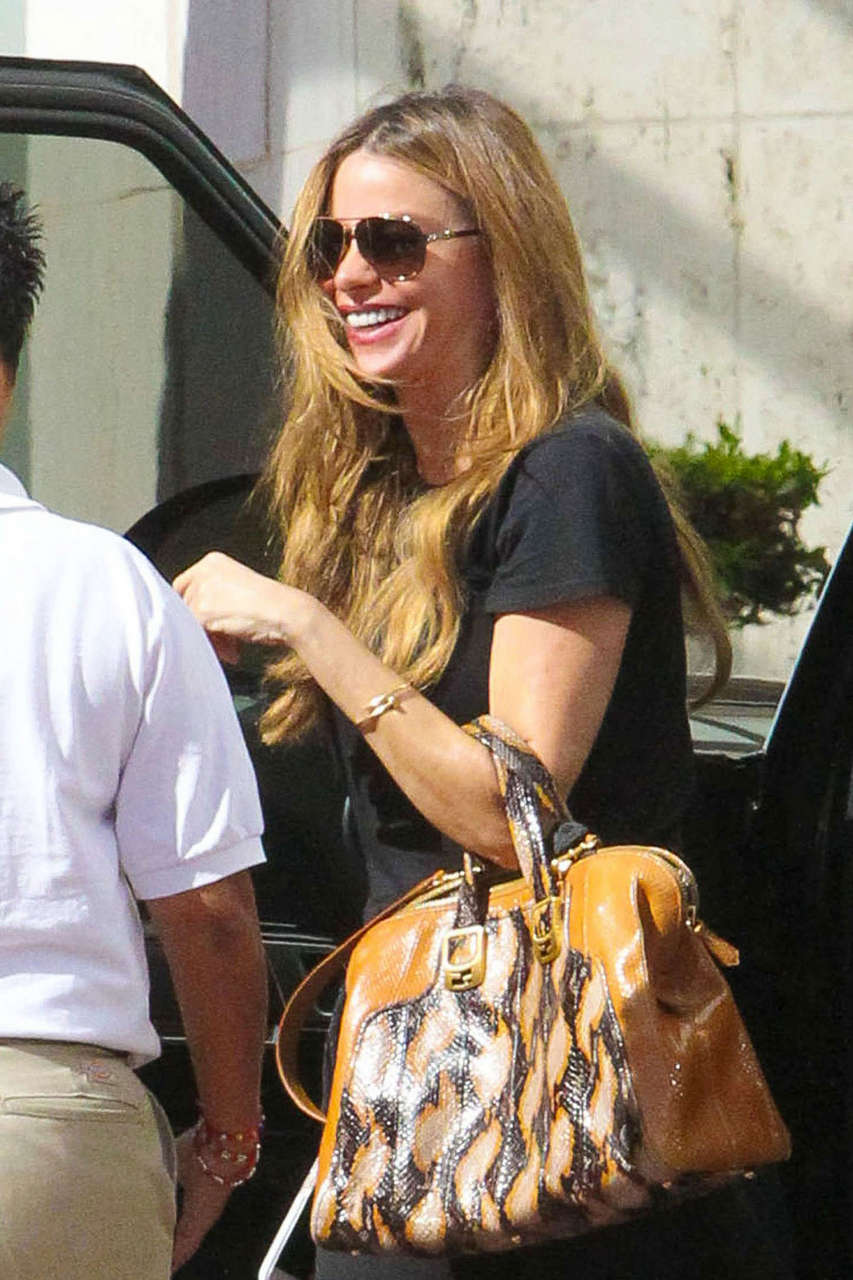Sofia Vergara Out About Beverly Hills