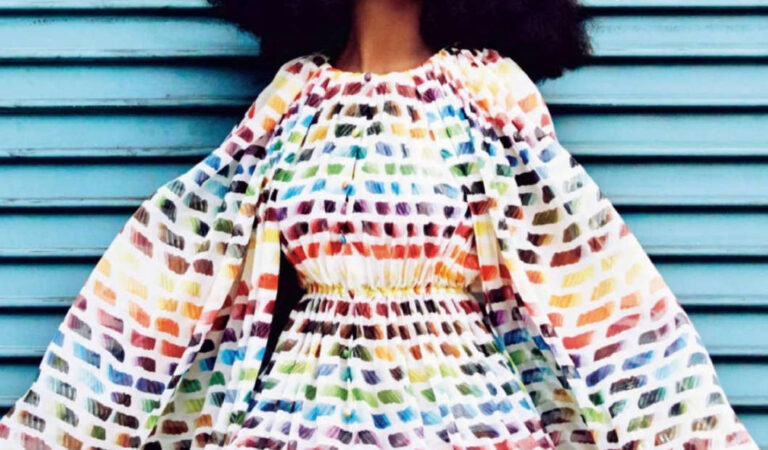 Solange Knowles Harpers Bazaar Magazine April 2014 Issue (5 photos)