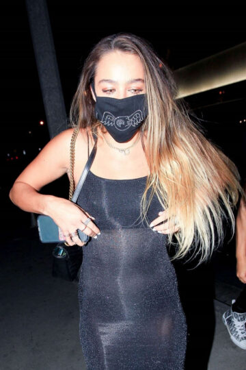 Sommer Ray Arrives Her 24th Birthday Party Boa Hollywood