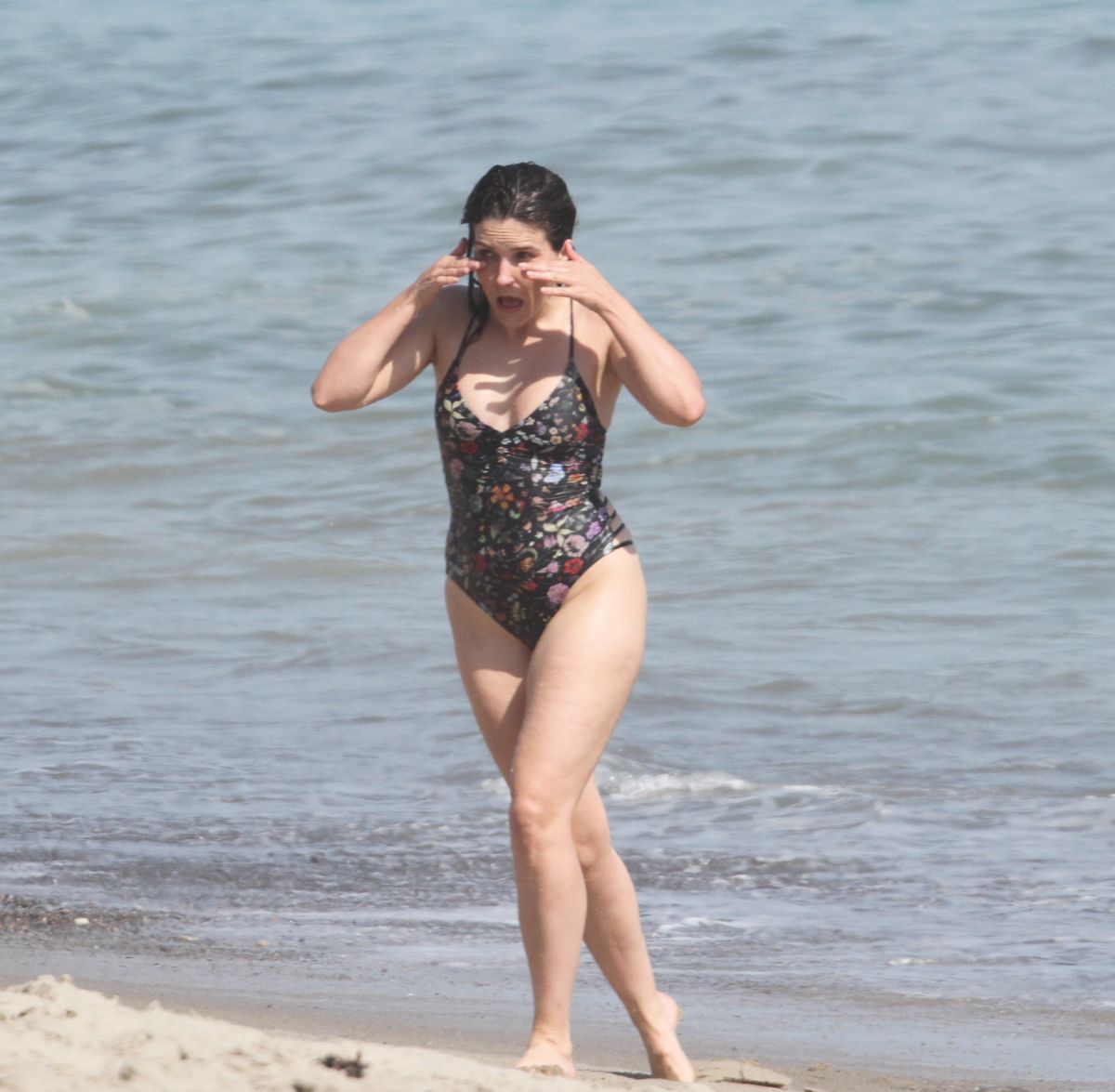Sophia Bush Swimsuit Beach Malibu