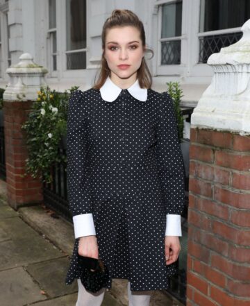 Sophie Cookson And Sophie Skelton Paul And Joe Show London Fashion Week