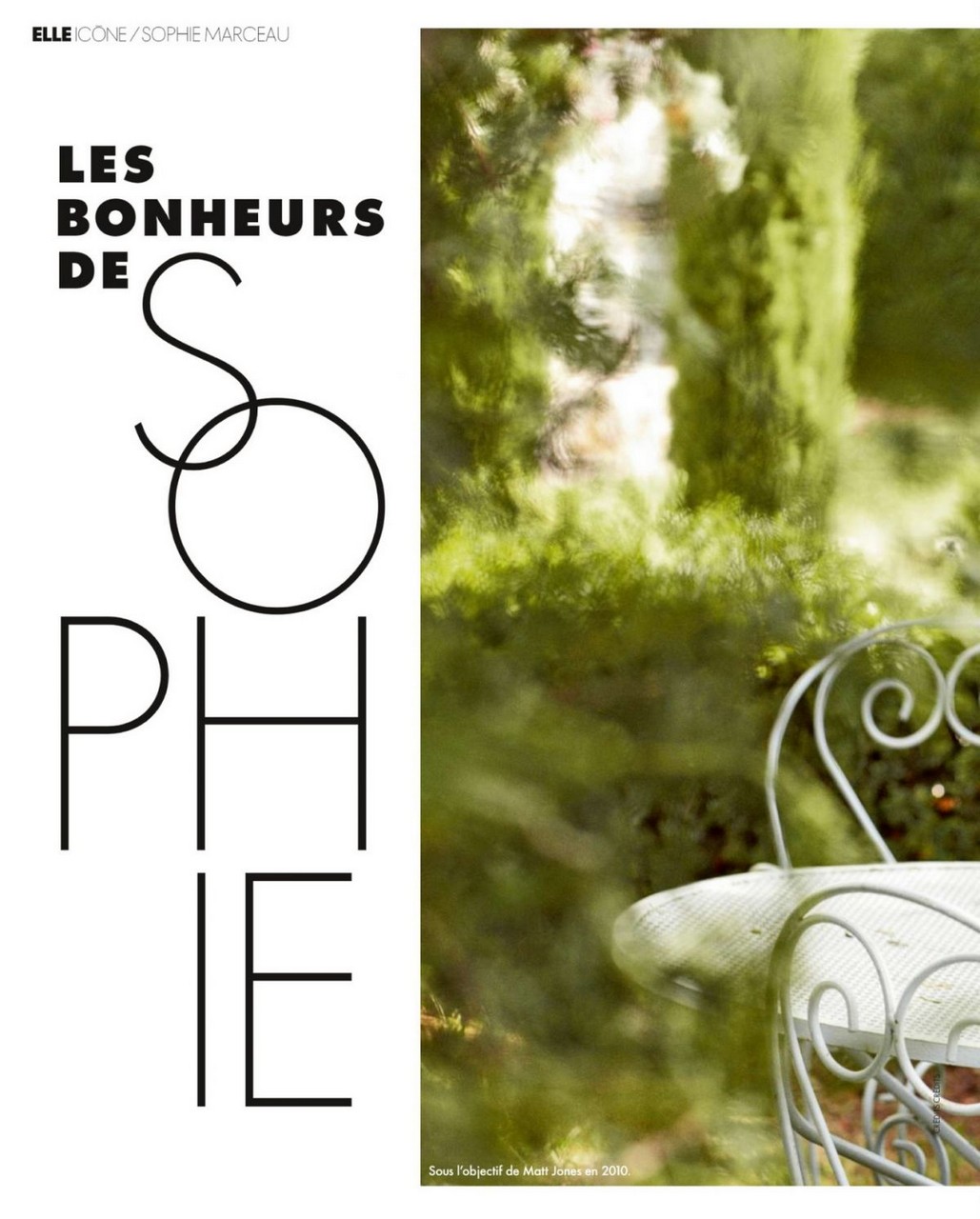 Sophie Marceau Elle Icone No2 September