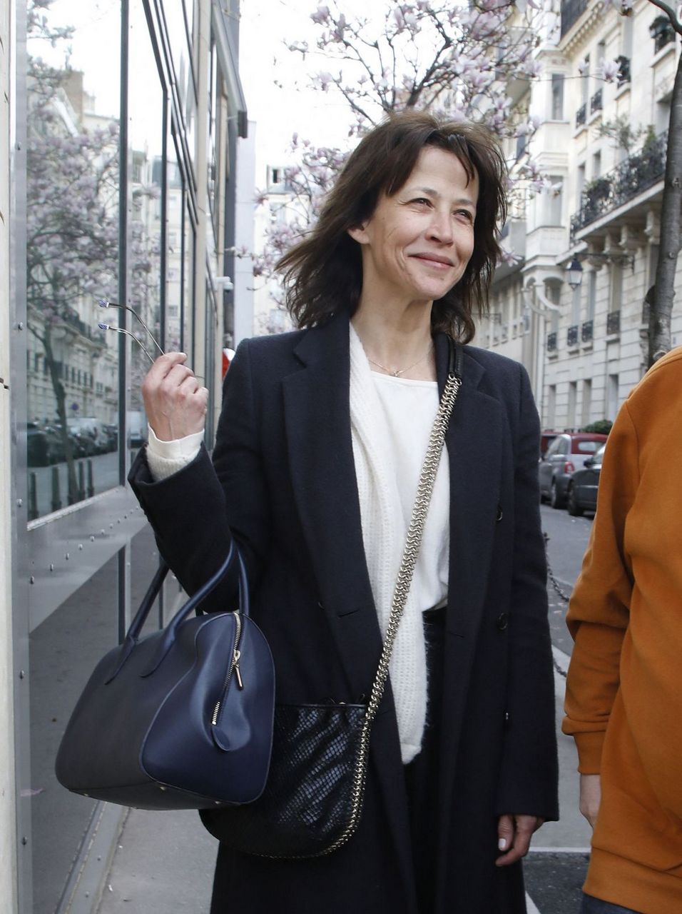Sophie Marceau Leaves Rtl Studios Neuilly Sur Seine
