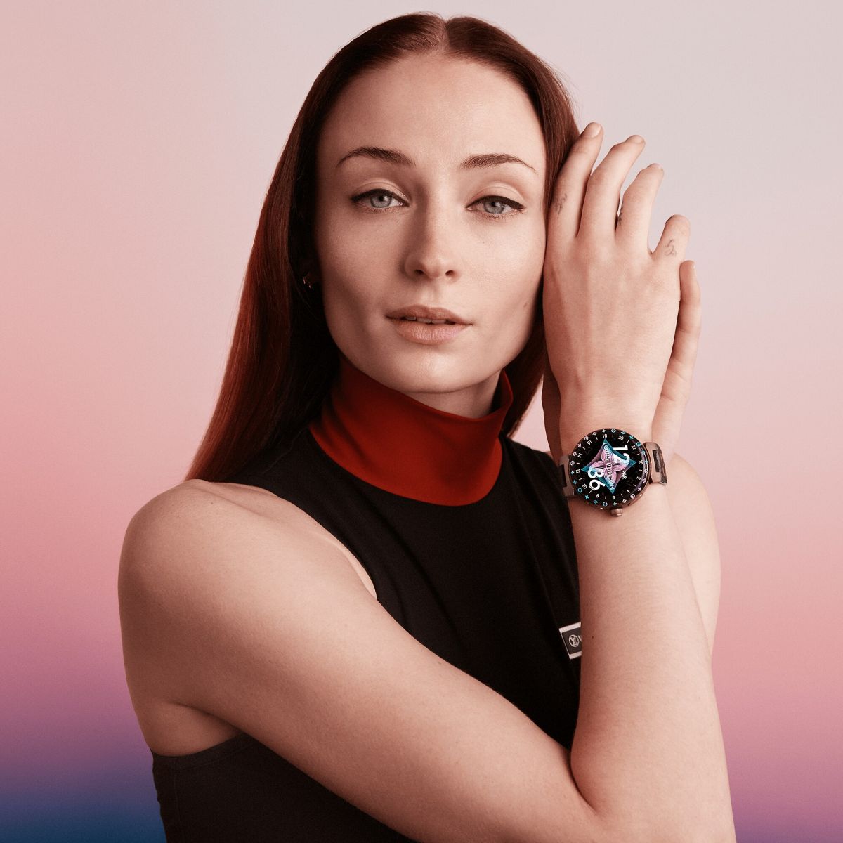 Sophie Turner For Watch X Louis Vuitton