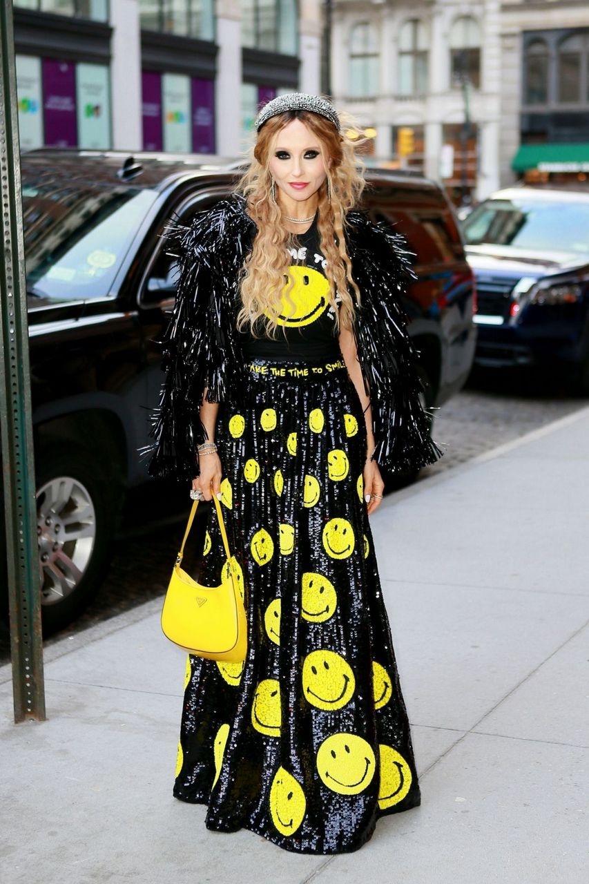 Stacey Bendet Arrives Alice And Olivia Cocktail Party New York