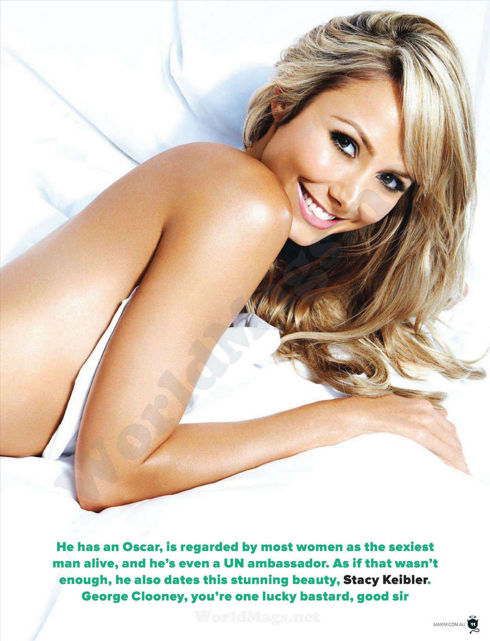 Stacy Keibler Maxim Magazine Australia April 2012 Issue