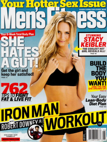 Stacy Keibler Mens Fitness Magazine June 2012 Issue
