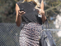 Stacy Keibler Out About Los Angeles