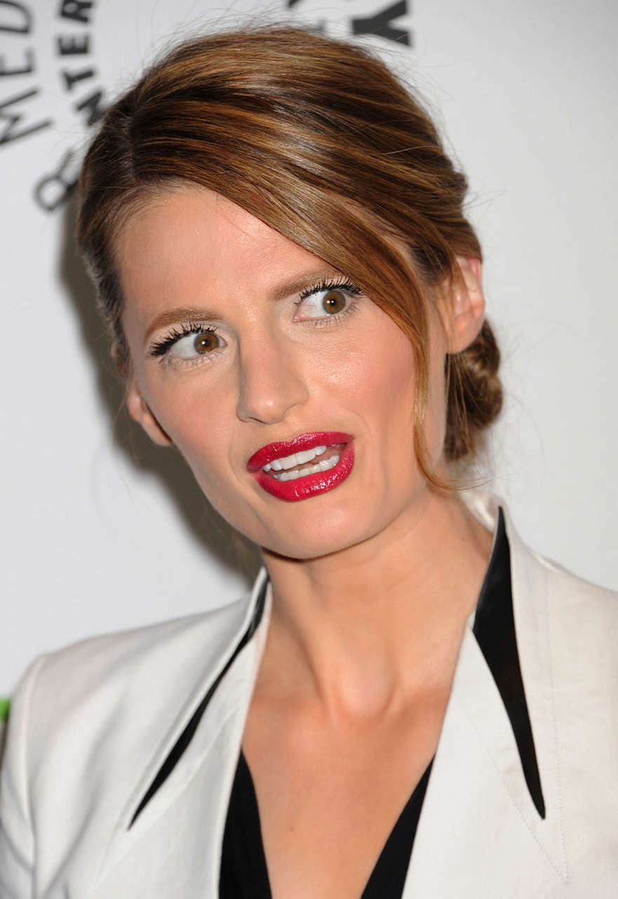 Stana Katic Castle Panel Paley Fest 2012 Beverly Hills