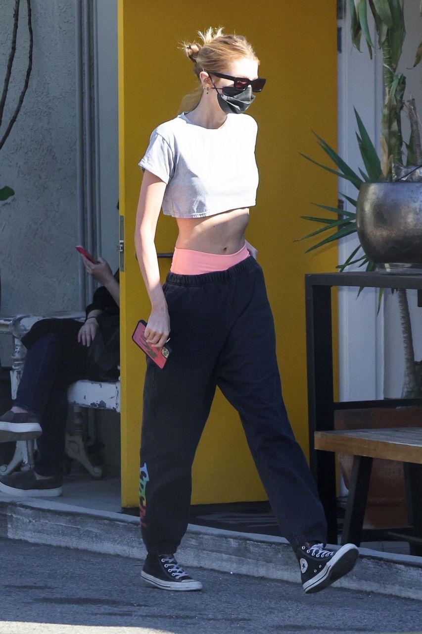 Stella Maxwell Arrives Gym West Hollywood