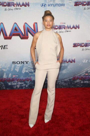 Storm Reid Spider Man No Way Home Premiere Los Angeles