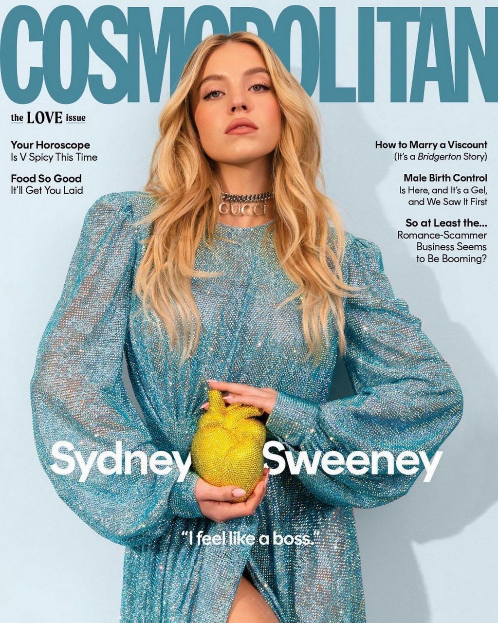 Sydney Sweeney Cosmopolitan Magazine February