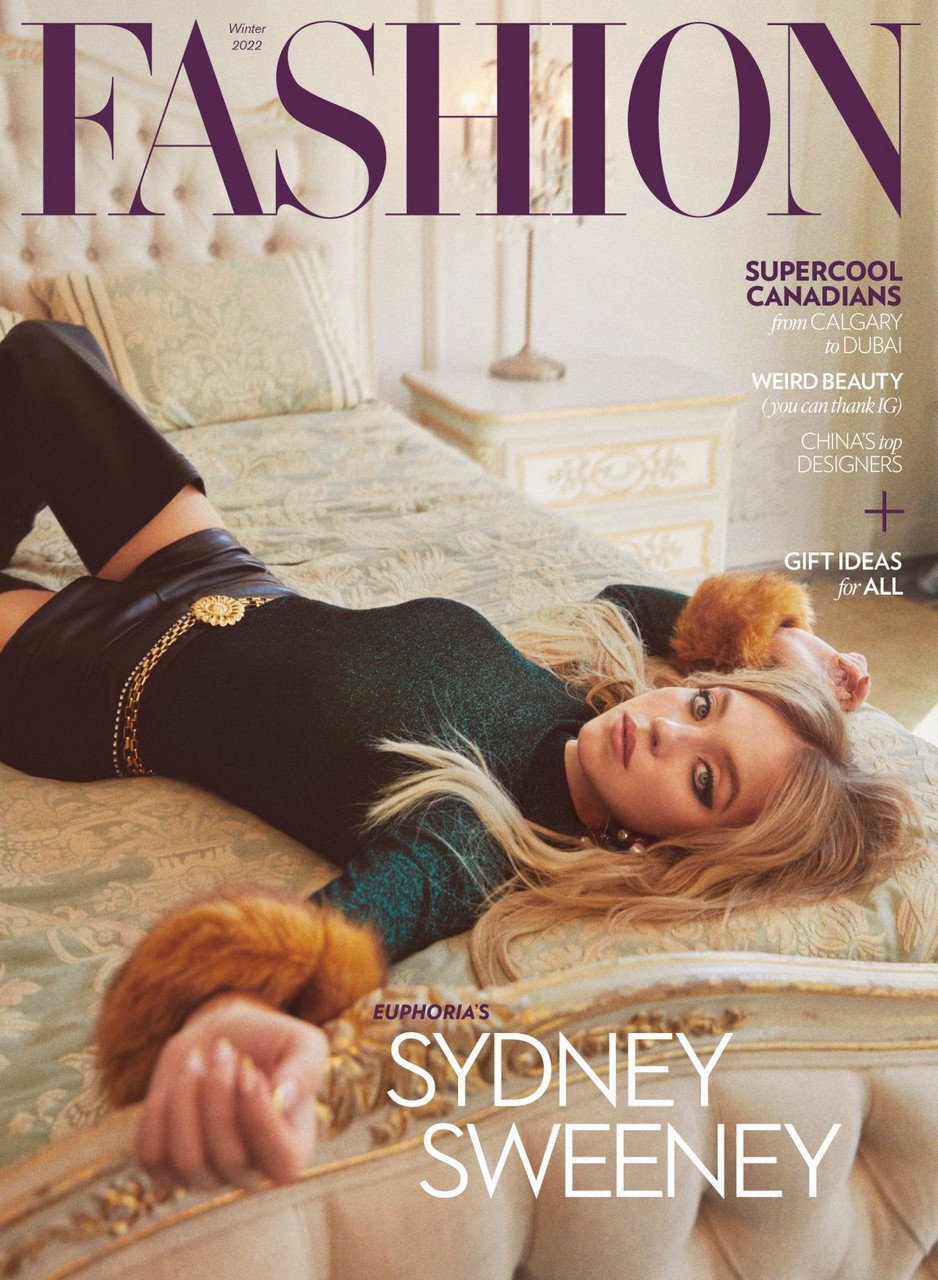 Sydney Sweeney Fashion Magazine Winter