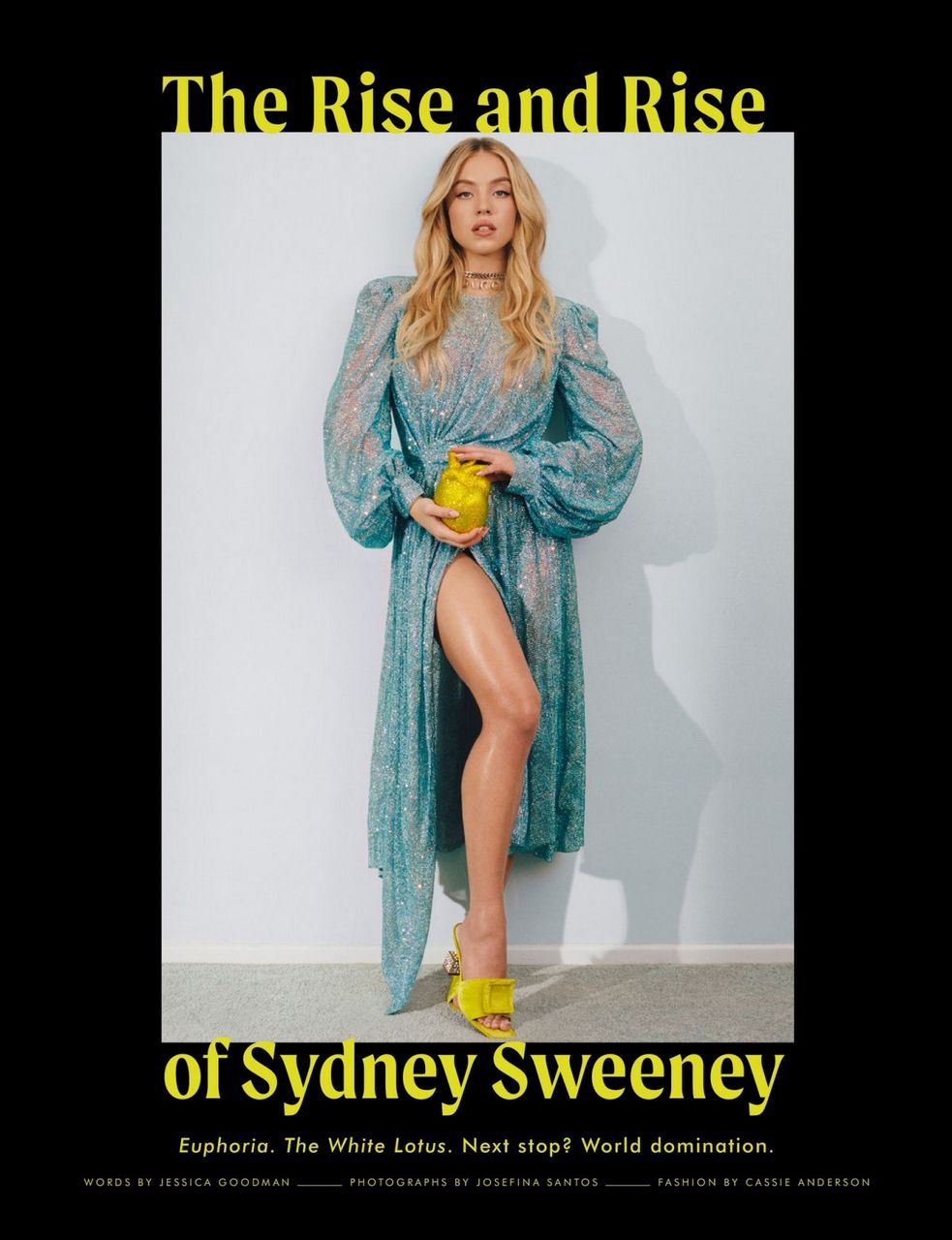 Sydneys Weeney Cosmopolitan Magazine Uk April May
